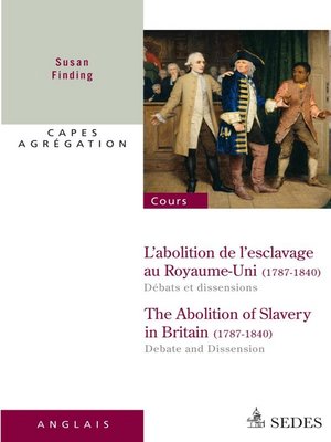 cover image of L'abolition de l'esclavage au Royaume-Uni 1787-1840